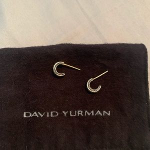 David Yurman mini Huggins earrings